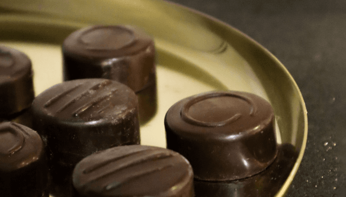 Pedaços de Cacau